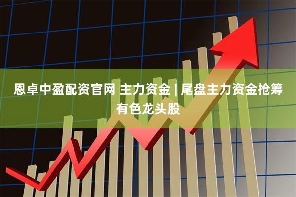 恩卓中盈配资官网 主力资金 | 尾盘主力资金抢筹有色龙头股