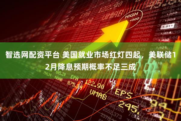 智选网配资平台 美国就业市场红灯四起，美联储12月降息预期概率不足三成
