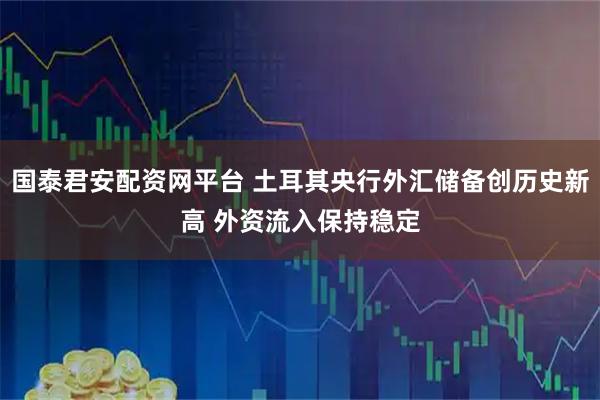 国泰君安配资网平台 土耳其央行外汇储备创历史新高 外资流入保持稳定